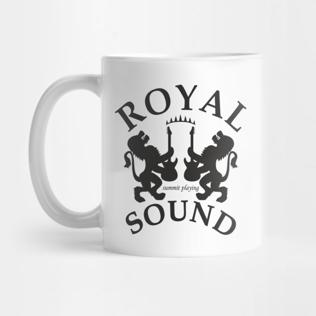 Royal Sound (black print) by aceofspace